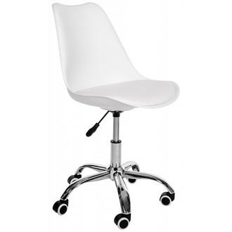 Otočná židle FD005 - bílá
