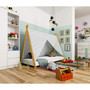 Dětská postel GEM 160x80 cm - bílá - galerie #1
