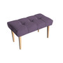Lavice SKANDINAVSKÁ 100x40 cm Světle fialová