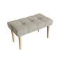 Lavice SKANDINAVSKÁ 100x40 cm Krémová