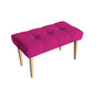 Lavice SKANDINAVSKÁ 100x40 cm Růžová
