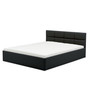 Čalouněná postel MONOS II s pěnovou matrací rozměr 140x200 cm - Eko-kůže Bílá eko-kůže - galerie #2