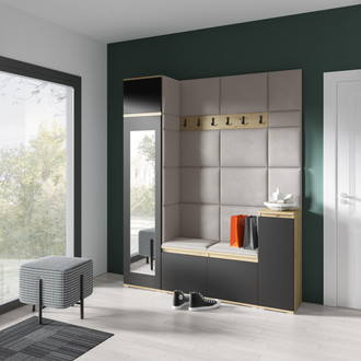 Předsíňová stěna AMI 29 - se zrcadlem