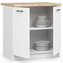 Kuchyňská skříňka OLIVIA S80 2D - bílá - galerie #1