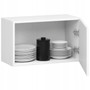 Závěsná kuchyňská skříňka OLIVIA W60 - bílá - galerie #1