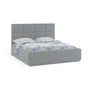 Čalouněná postel ONTARIO 160x200 cm Světle šedá