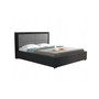 Čalouněná postel SIMONA černá rozměr 180x200 cm