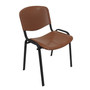 Konferenční plastová židle ISO Černá - galerie #12
