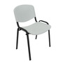 Konferenční plastová židle ISO Hnědá - galerie #11