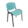 Konferenční plastová židle ISO Tyrkysová - galerie #9