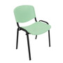 Konferenční plastová židle ISO Hnědá - galerie #8