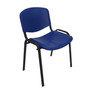 Konferenční plastová židle ISO Červená - galerie #6