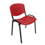 Konferenční plastová židle ISO Oranžová - galerie #5