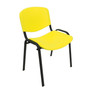 Konferenční plastová židle ISO Světle modrá - galerie #3