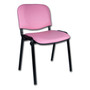 Konferenční židle ISO eko-kůže Bílá D18 EKO - galerie #18