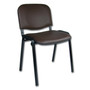 Konferenční židle ISO eko-kůže Hnědá D19 EKO - galerie #13