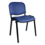 Konferenční židle ISO eko-kůže Bílá D18 EKO - galerie #4
