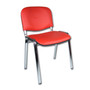 Konferenční židle ISO eko-kůže CHROM Latté  D11 EKO - galerie #7