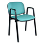 Konferenční židle ISO eko-kůže s područkami Černá D1 EKO - galerie #11