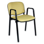 Konferenční židle ISO eko-kůže s područkami Latté  D11 EKO - galerie #10