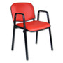 Konferenční židle ISO eko-kůže s područkami Oranžová D20 EKO - galerie #7