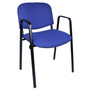 Konferenční židle ISO s područkami C51 - oranžová - galerie #11