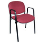 Konferenční židle ISO s područkami C11 - černá - galerie #6
