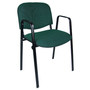 Konferenční židle ISO s područkami C6 - tmavě modrá - galerie #5