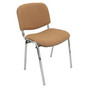 Konferenční židle ISO CHROM C24 - hnědo/béžová - galerie #12