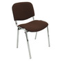Konferenční židle ISO CHROM C8 - hnědá - galerie #10