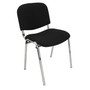 Konferenční židle ISO CHROM C4 béžovo/hnědá - galerie #1