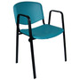 Konferenční židle ISO plastová s područkami RAL-1001 - galerie #8