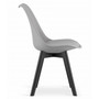 Židle MARK - černá/šedá - galerie #1