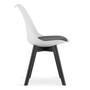 Židle MARK - černá/černo-bílá - galerie #1