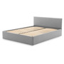 Čalouněná postel LEON bez matrace rozměr 160x200 cm Tmavě šedá - galerie #1