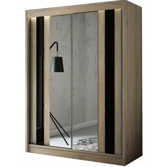 Kvalitní Šatní Skříň Como 150 cm