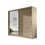 Velká šatní skříň BEGA VI sonoma šířka 180 cm