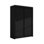 Velká šatní skříň MIAMI I černá šířka 120 cm