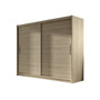 Velká šatní skříň BEGA I sonoma šířka 180 cm