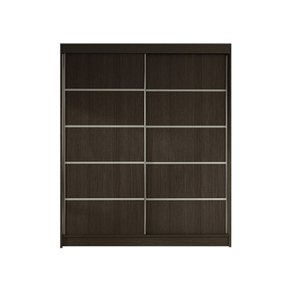 Šatní skříň LINO IV šířka 120 cm - čokoláda