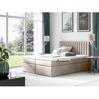 Postel 69 BISSAU 200x200 cm s úložným prostorem