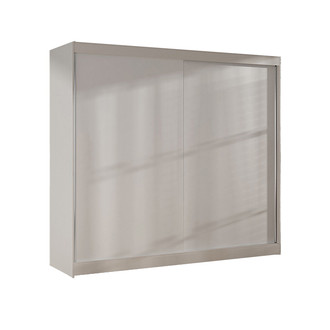 Šatní skříň BASTI X šířka 200 cm - bílá