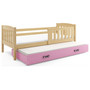 Dětská postel KUBUS s výsuvnou postelí 80x190 cm - borovice Ružové - galerie #3