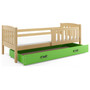 Dětská postel KUBUS s úložným prostorem 80x160 cm - borovice - galerie #3