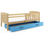 Dětská postel KUBUS s úložným prostorem 80x160 cm - borovice Zelená - galerie #2
