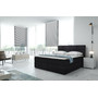 Postel 57 TENNESSEE 140x200 cm s úložným prostorem Černá