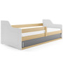 Dětská postel SOFIX s úložným prostorem 80x160 cm - borovice Bílá - galerie #4