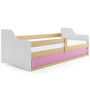 Dětská postel SOFIX s úložným prostorem 80x160 cm - borovice Ružové - galerie #1