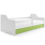 Dětská postel SOFIX s úložným prostorem 80x160 cm - bílá Zelená - galerie #2