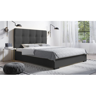 Postel KOLE 08 STANDARD 120x200 cm - černé nohy